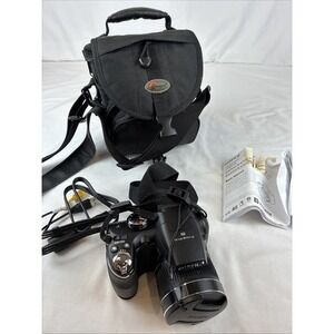 Fujifilm FinePix S4080 Digital Camera 30x Zoom Black Bundle with Lowepro Bag